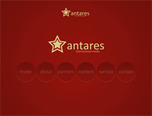 Tablet Screenshot of antares-tv.com